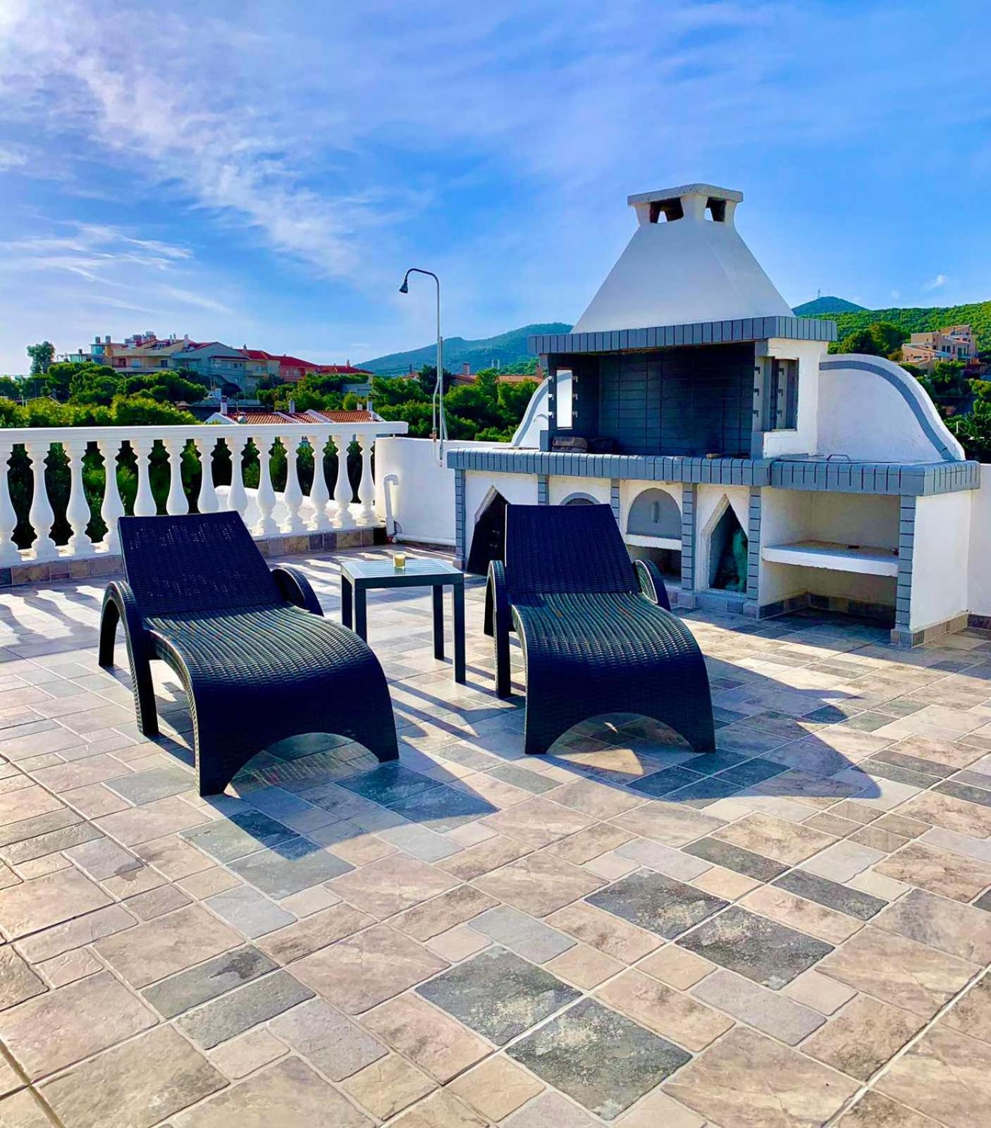 Sounio Golden View Villas Сунион Экстерьер фото